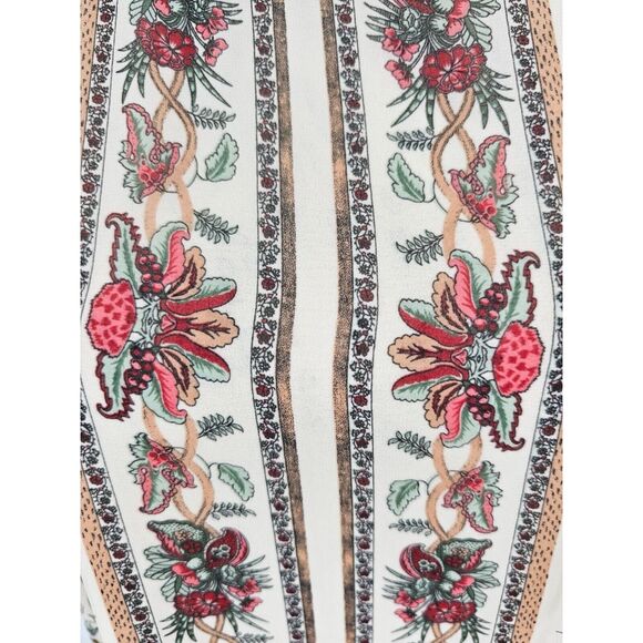 Max Studio Floral Sleeveless Trapeze Top Large - Picture 5 of 8